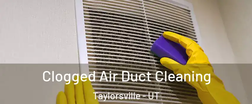  Clogged Air Duct Cleaning Taylorsville - UT
