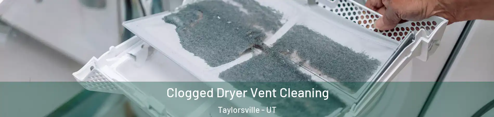  Clogged Dryer Vent Cleaning Taylorsville - UT