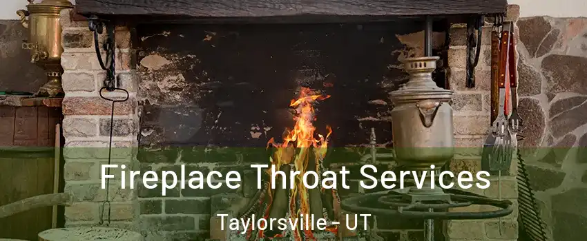  Fireplace Throat Services Taylorsville - UT