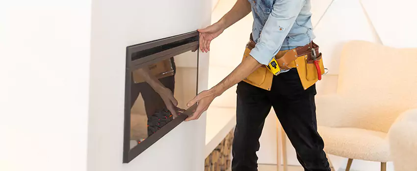 Metal Fireplace Installation in Taylorsville, Utah