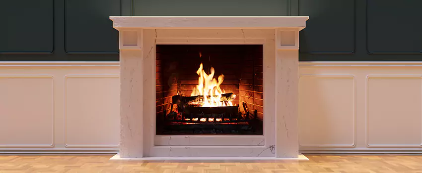 Open Flame Wood-Burning Fireplace Installation Services in Taylorsville, Utah