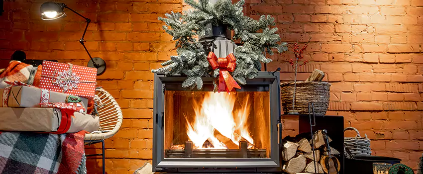 Travis Industries Linear Gas Fireplace Installation in Taylorsville, Utah