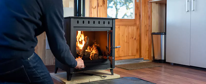 Open Hearth Wood Fireplace Installation in Taylorsville, UT