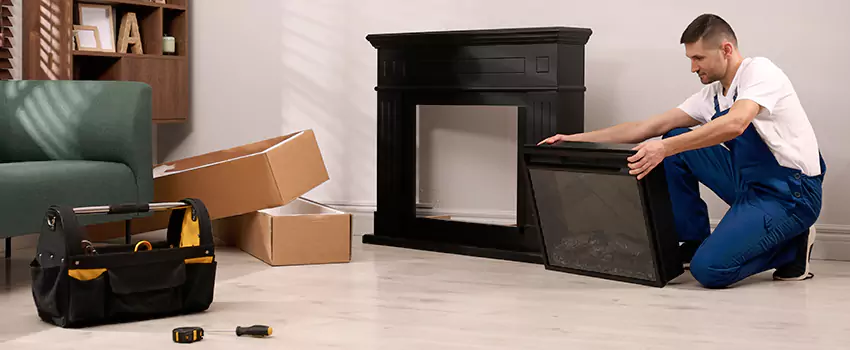 Old Rusted Metal Fireplace Repair And Replacement in Taylorsville, UT